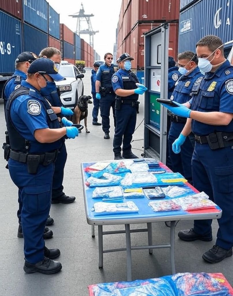 U.S. Customs Container Inspection