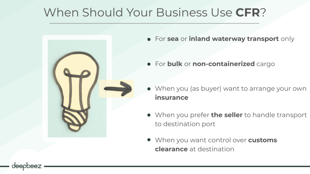 When Should Your Business Use CFR