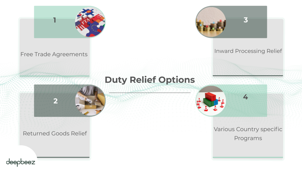 duty relief options
