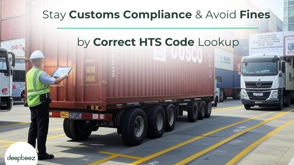 stay customs compliance and avoid fines by correct hts code lookup