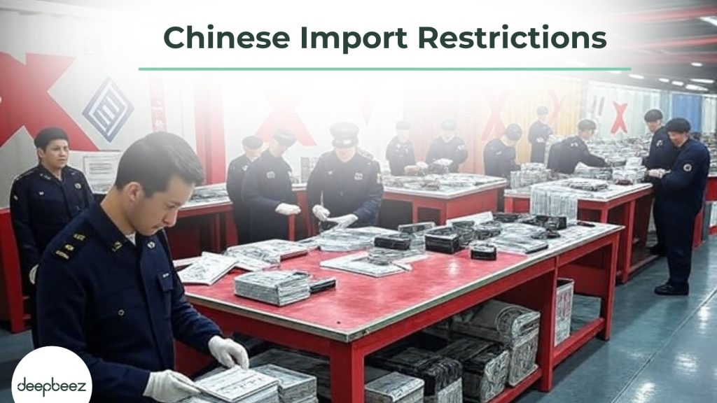 Chinese import restrictions