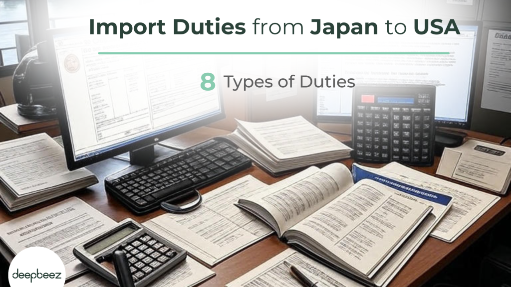 import duties from japan to USA