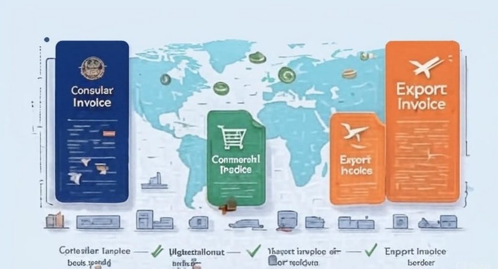 types of commercial invoice