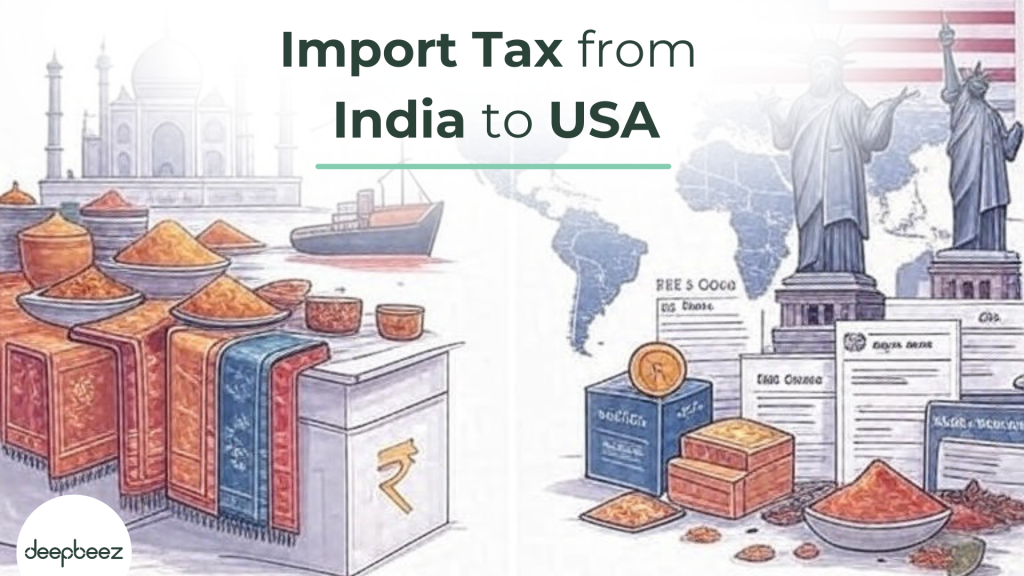 import tax from india to USA