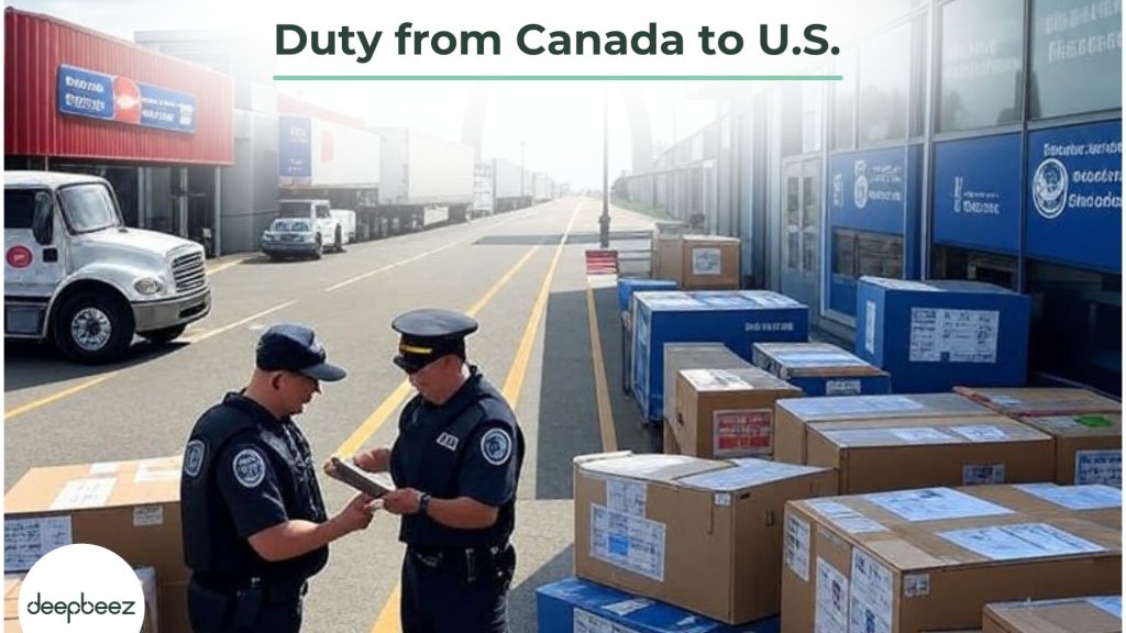 duty from canada to US