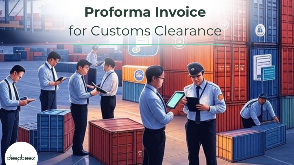 proforma invoice for customs clearance